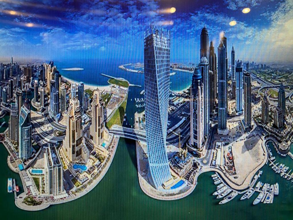 Cayan Tower Luxury Apartment With Sea View Dubai Exterior foto